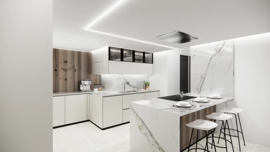 kitchen-with-island-bar-san-juan